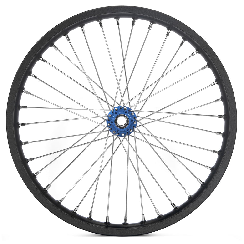 TOFR 17" Front Rear Spoke Wheels Rims Hubs Set for Surron Light Bee LBX Aluminum
