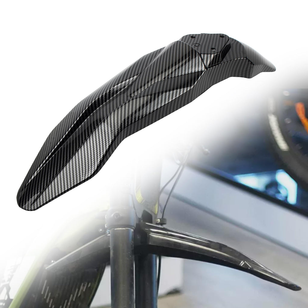 Short Rear Fender Protector,Talaria Rear Mudguard For MX3 MX4 Electric Dirt Bike EBike - Carbon Fiber
