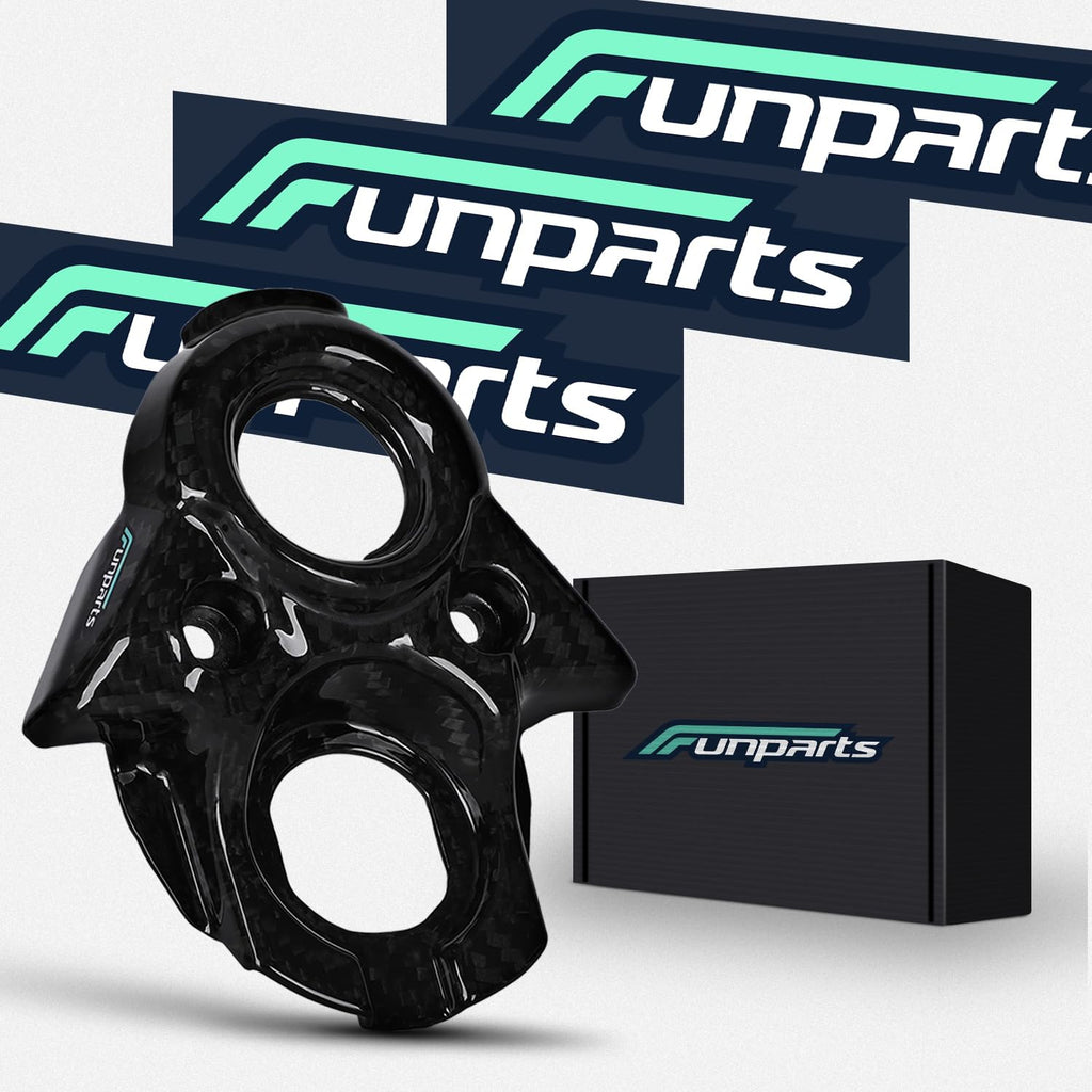 Funparts Carbon Fiber Motorcycle Ignition Key Switch Cover for Surron Sur Ron Light Bee X/S/LBX