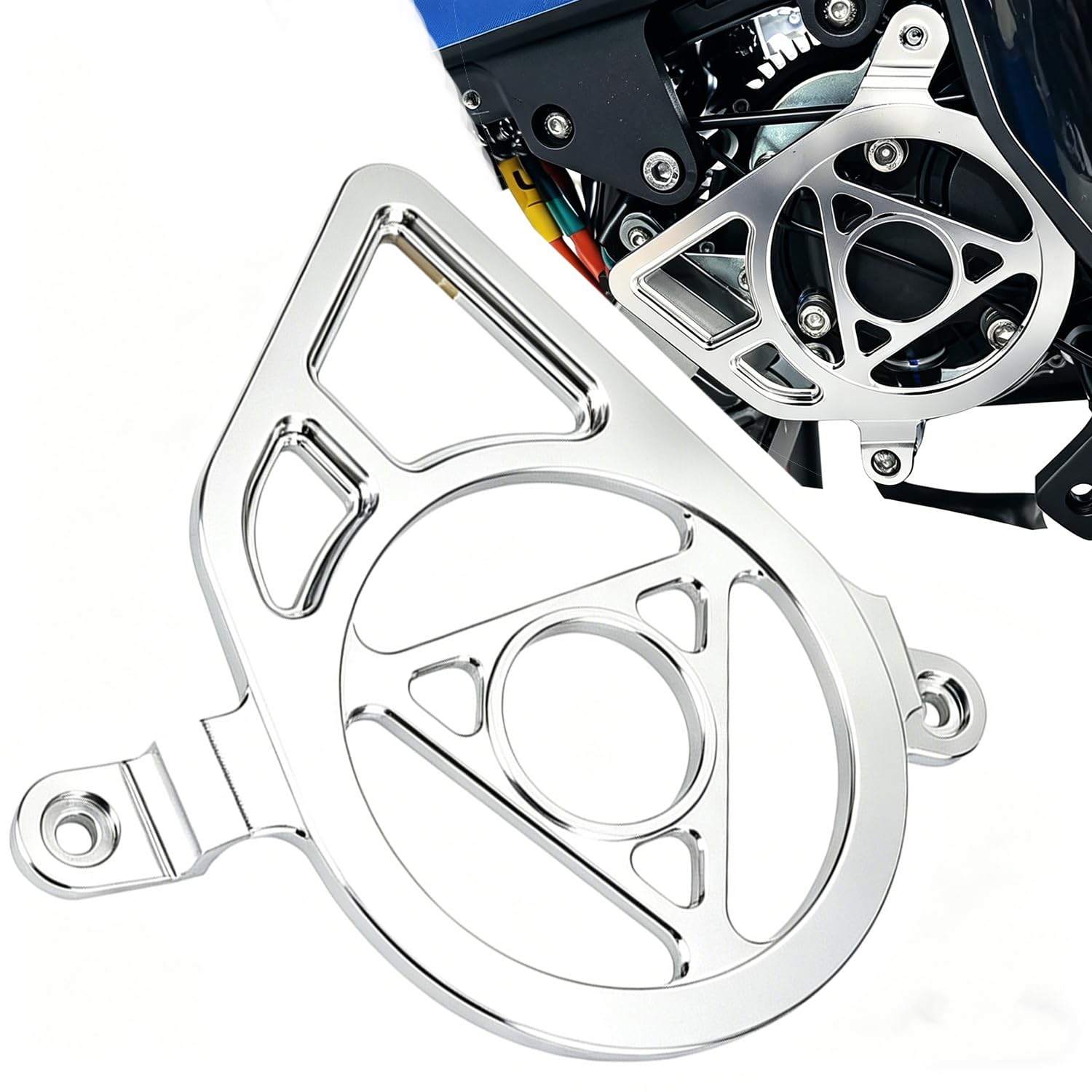 CHANGCHENG Engine Case Saver Talaria Engine Cover Aluminum for Talaria Sting MX3 MX4 MX5 Electric Dirt Bike Black