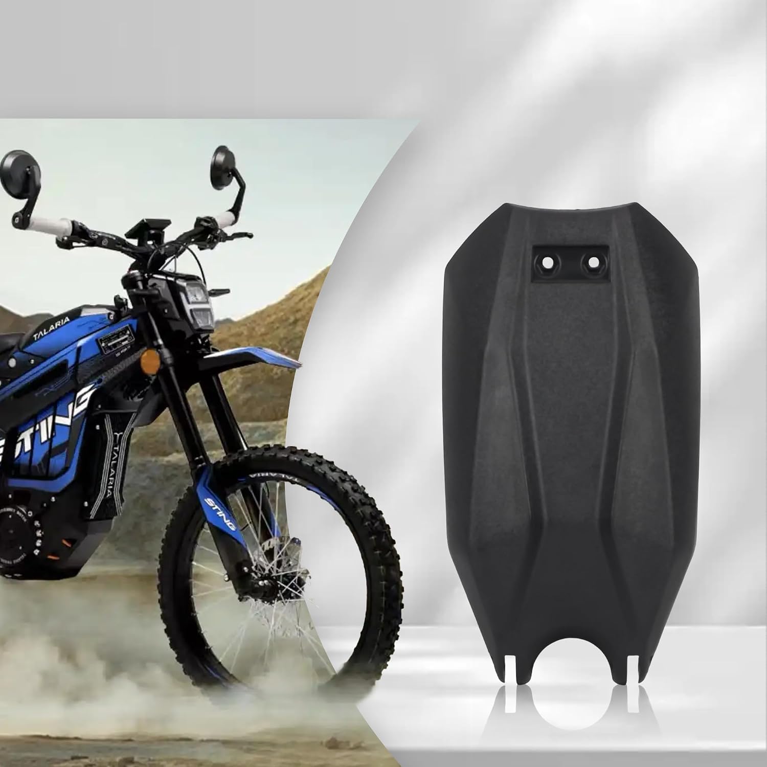 Talaria Battery Cover,Motorcycle Battery Guard Protect for Talaria Sting X3 MX3 MX4 Electric Dirt Bike Ebike Plastic