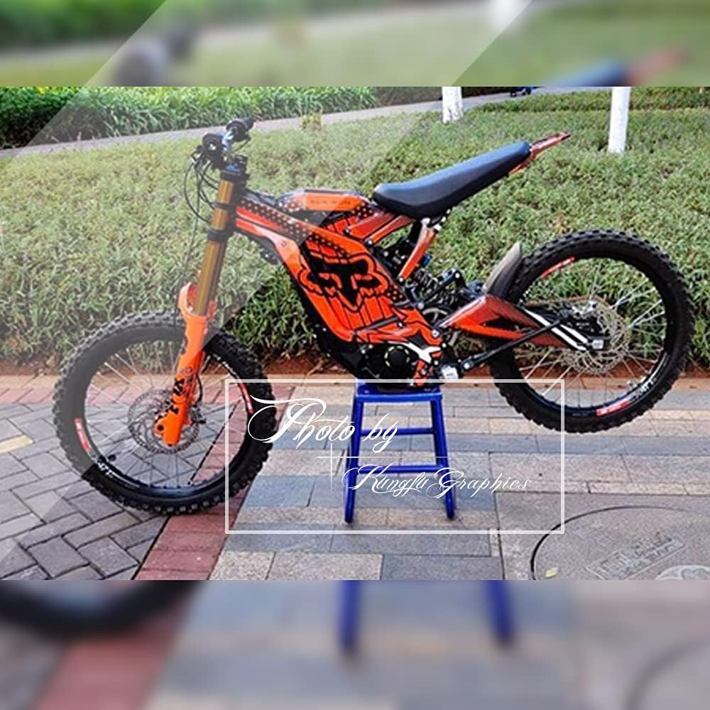 Personnalisée en Vinyle Graphique Kit pour Sur-Ron Light Bee X with DNM Fork 2017-2024 Off-road Motorcycle Dirt Bike, SRX17N028-KO