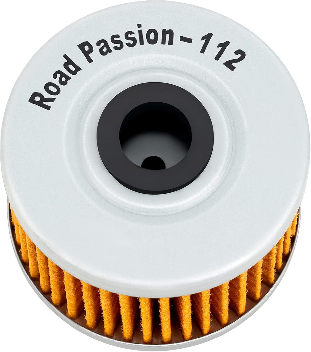 Road Passion Oil Filter for KSR110 2002-2011 KLX110 2002-2016 KLX140 2008-2016 KLX250 1990 1991 1992 KLX250R 1991-1997(pack of 4)