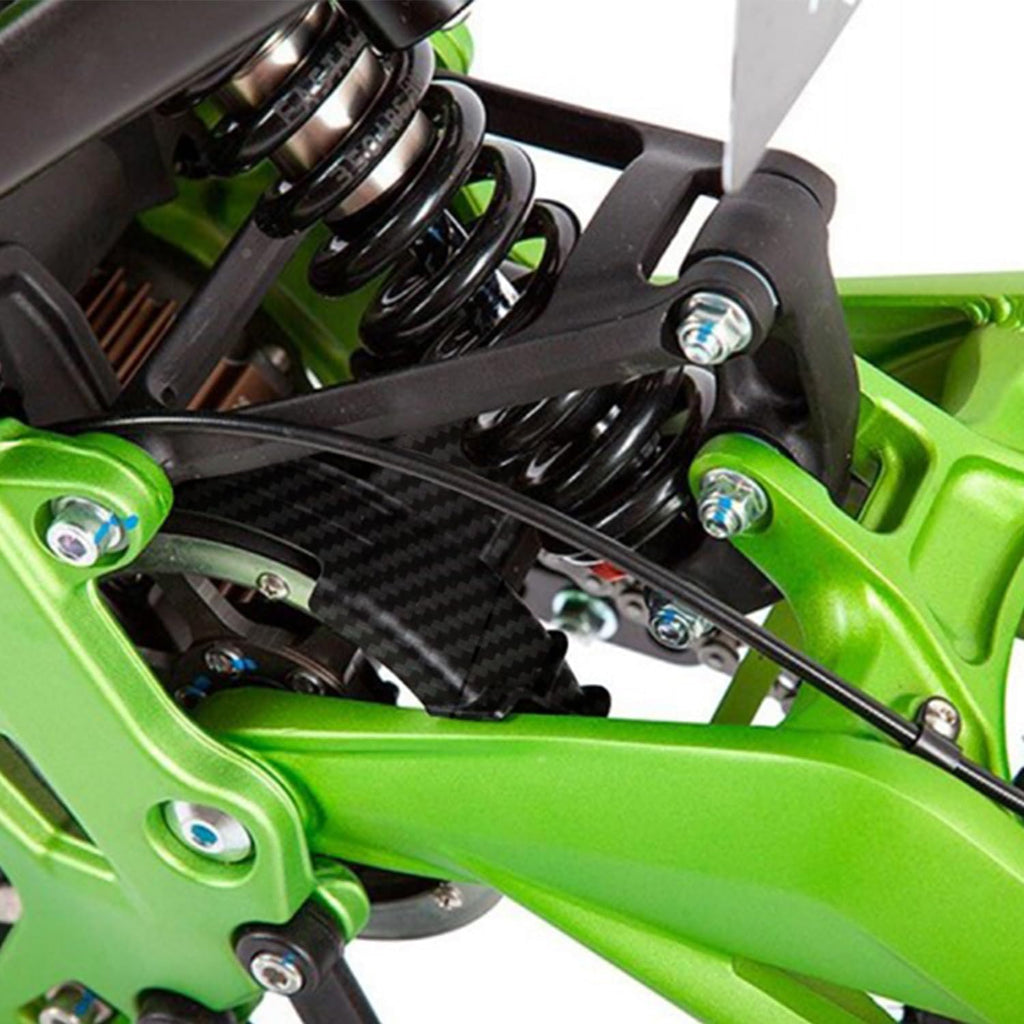 Center Axle Guard for Surron,Carbon Fiber Pattern Middle Axis Sleeve Protection Cover Shield for Electric Dirt Bike Surron Light Bee S and X