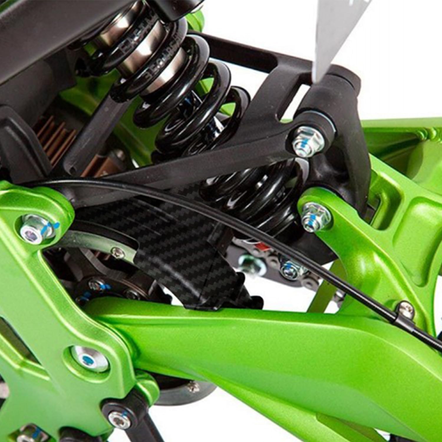 Center Axle Guard for Surron,Carbon Fiber Pattern Middle Axis Sleeve Protection Cover Shield for Electric Dirt Bike Surron Light Bee S and X