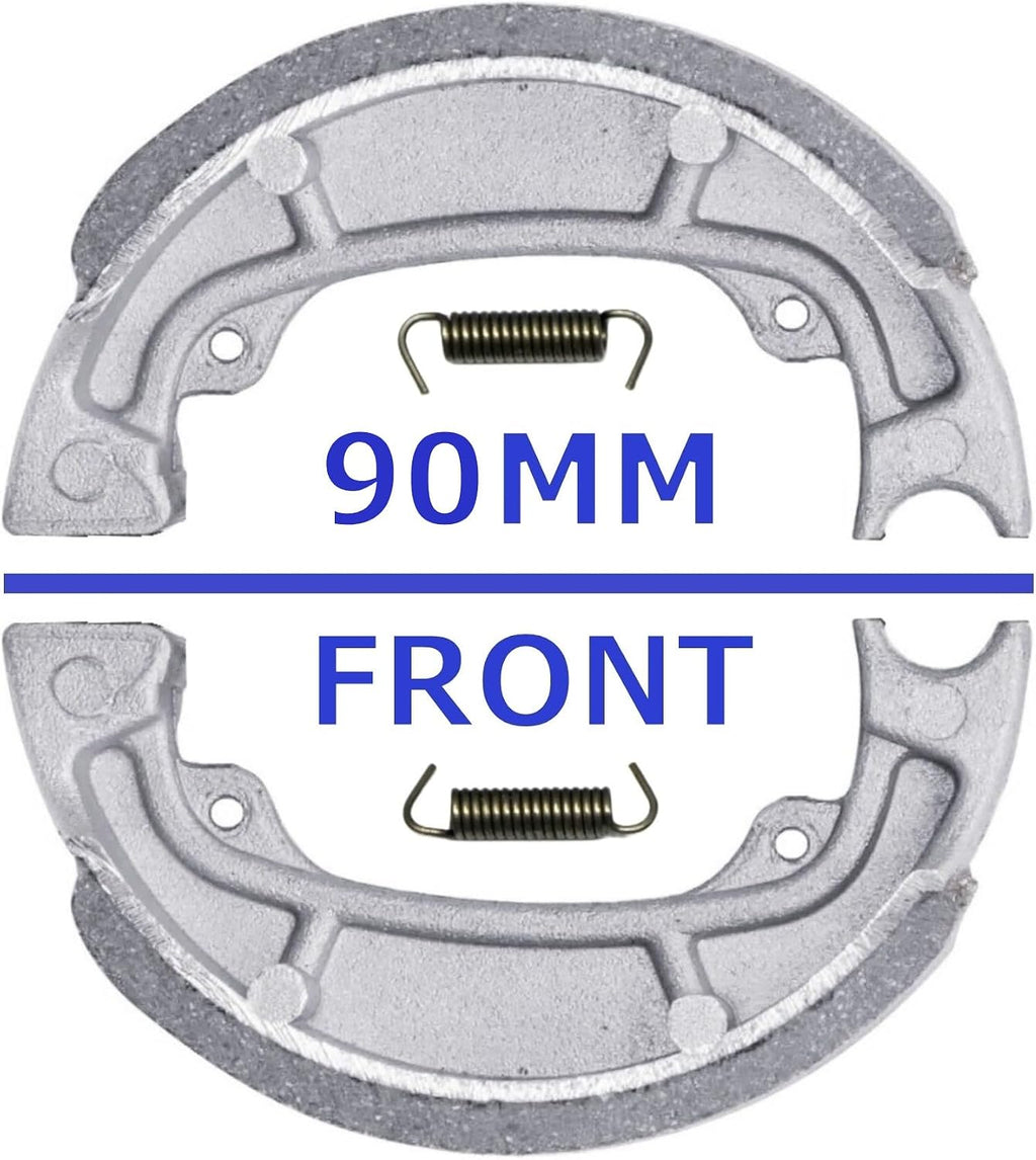 Front Rear Brake Shoes for Yamaha TTR 110 Brakes Drum TTR110E 502 503 MC280 | TT-R 110 E Brakes 2008 2009 2010 2011 2012 2013 2014 2015 2016 2017 2018 2019 2020 2021 2022 2023 2024 2025 2026 Master Chen
