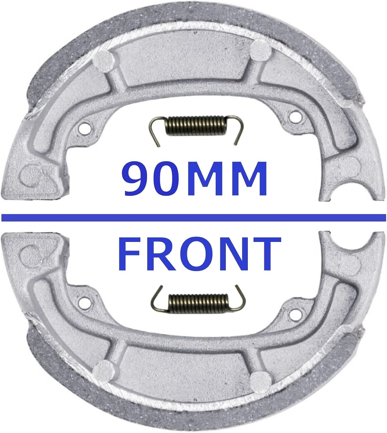 Front Rear Brake Shoes for Yamaha TTR 110 Brakes Drum TTR110E 502 503 MC280 | TT-R 110 E Brakes 2008 2009 2010 2011 2012 2013 2014 2015 2016 2017 2018 2019 2020 2021 2022 2023 2024 2025 2026 Master Chen