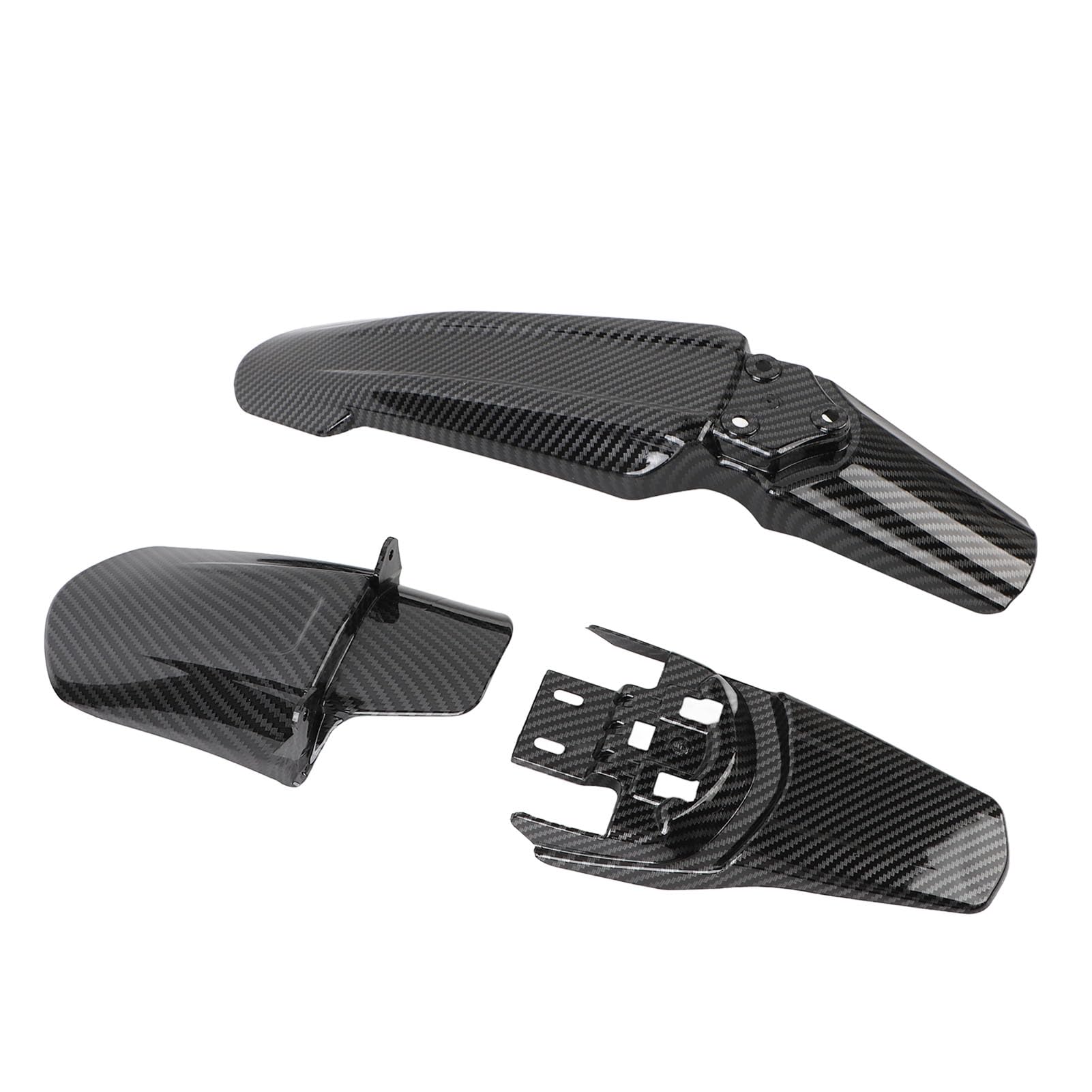 High Strength Black Front and Rear Mud Guard Shock Mudguard Cushion Flaps for SURRON Light Bee X S