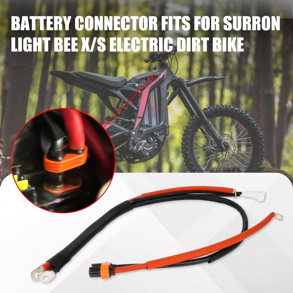 Main Battery Power Cable Cord for Sur Ron, PSLER Battery Cable Leads Wiring Harness for Sur-Ron LBX Light Bee X/S Electric Dirt Bike