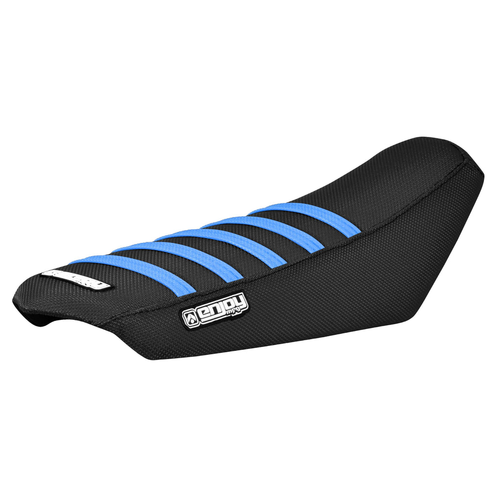 Enjoy Mfg Seat Cover - Compatible with Talaria Sting Electric Motorcycle #362 (Black w/Grey Ribs)