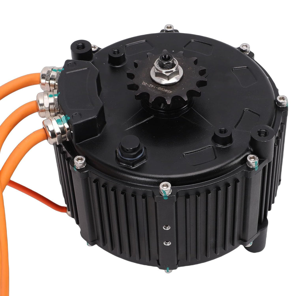 10KW Electric Dirt Bike Mid Drive Motor Brushless, Off Road Motorcycle Permanent Magnet Synchronous Motor, 10000rpm Peak, Hall Sensor, for Surron Electric Dirt Bike