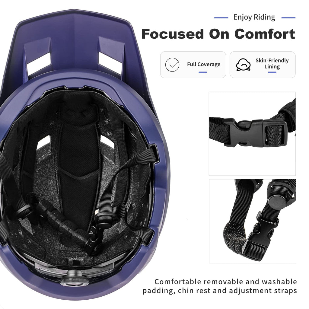 Bike Helmet,Mountain Bike Helmet Helmets for Men Women Adults Youth