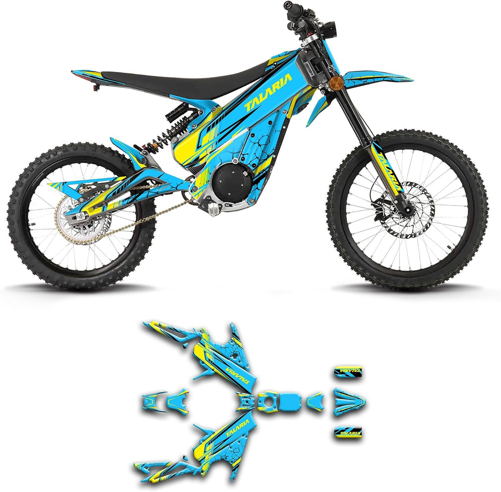 Personnalisée en Vinyle Graphique Kit Pour TALARIA X3 XXX (with Front Number Plate) Dirt Bike, TLX3MX523N037-KOR