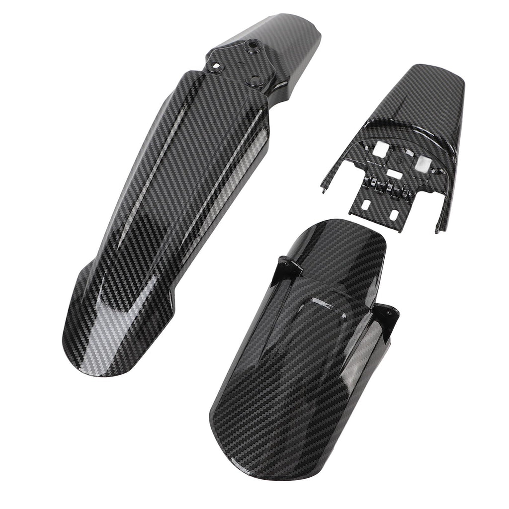 High Strength Black Front and Rear Mud Guard Shock Mudguard Cushion Flaps for SURRON Light Bee X S