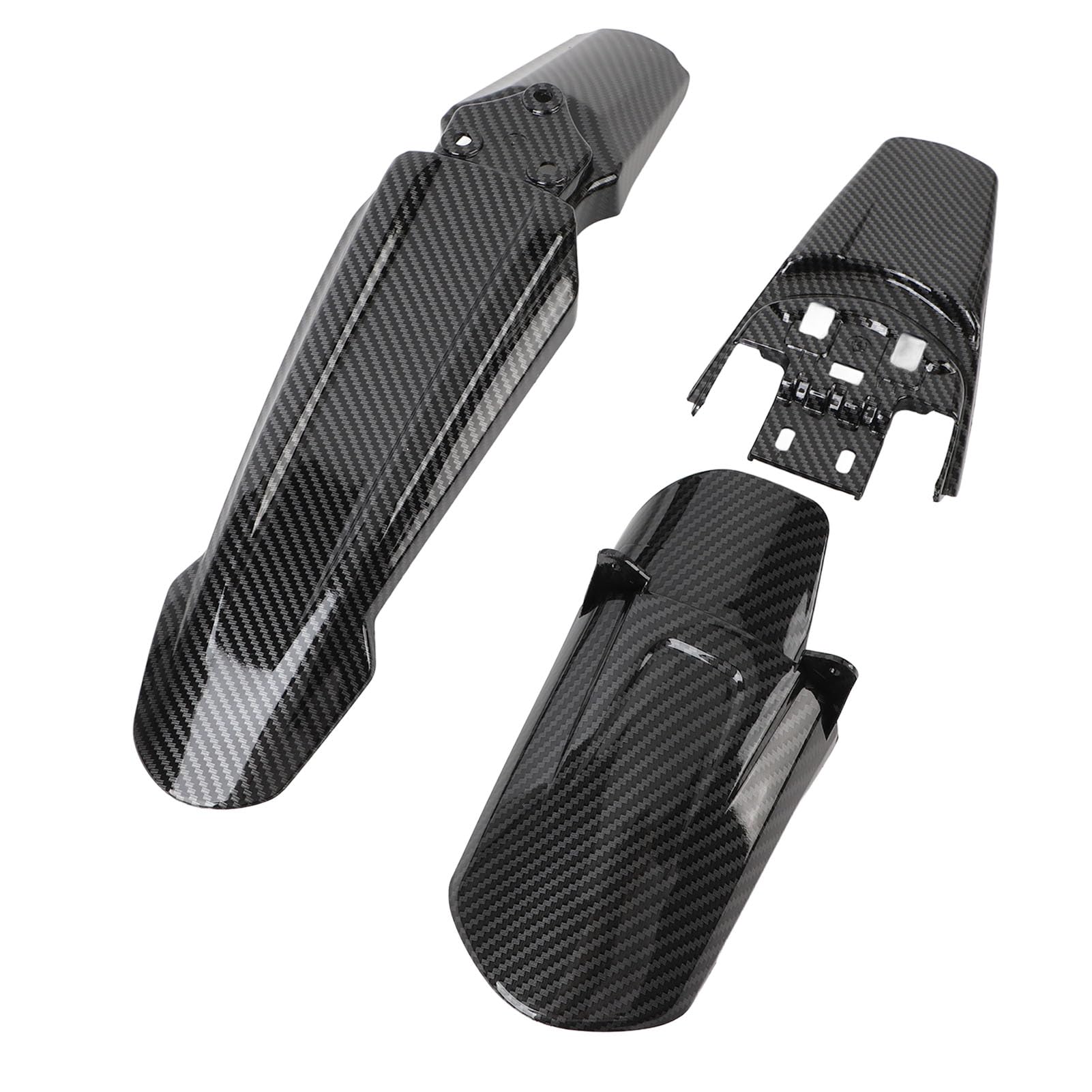 High Strength Black Front and Rear Mud Guard Shock Mudguard Cushion Flaps for SURRON Light Bee X S