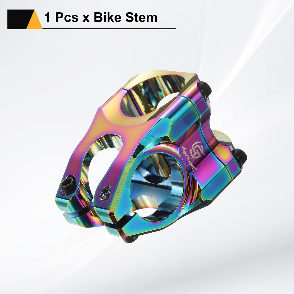 HARFINGTON Bike Stem Aluminum Alloy Bicycle Handlebar Stem with Hex Wrench for Mountain Road Bike Cycling