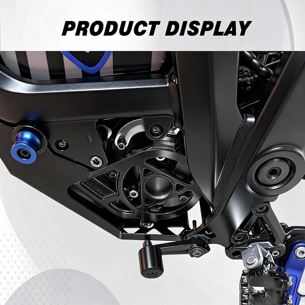 CHANGCHENG Engine Case Saver Talaria Engine Cover Aluminum for Talaria Sting MX3 MX4 MX5 Electric Dirt Bike Black