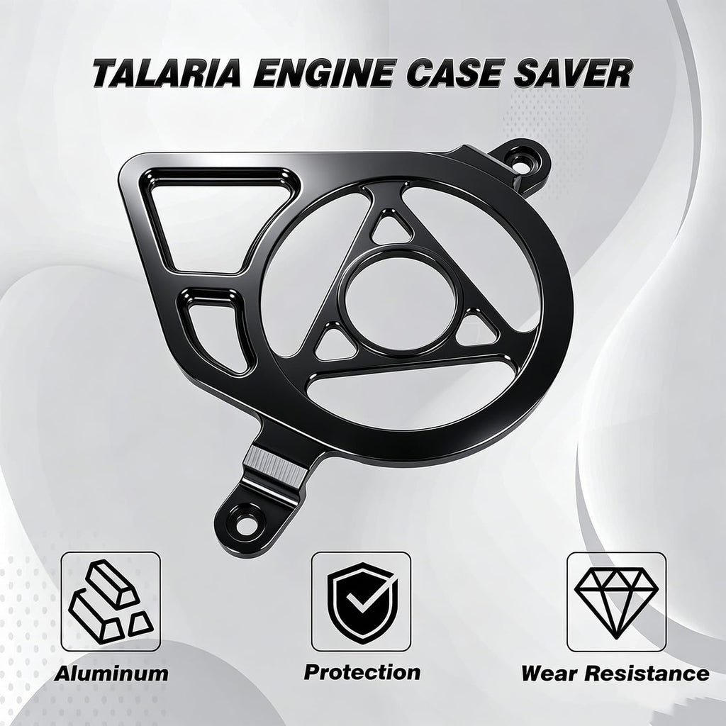 CHANGCHENG Engine Case Saver Talaria Engine Cover Aluminum for Talaria Sting MX3 MX4 MX5 Electric Dirt Bike Black