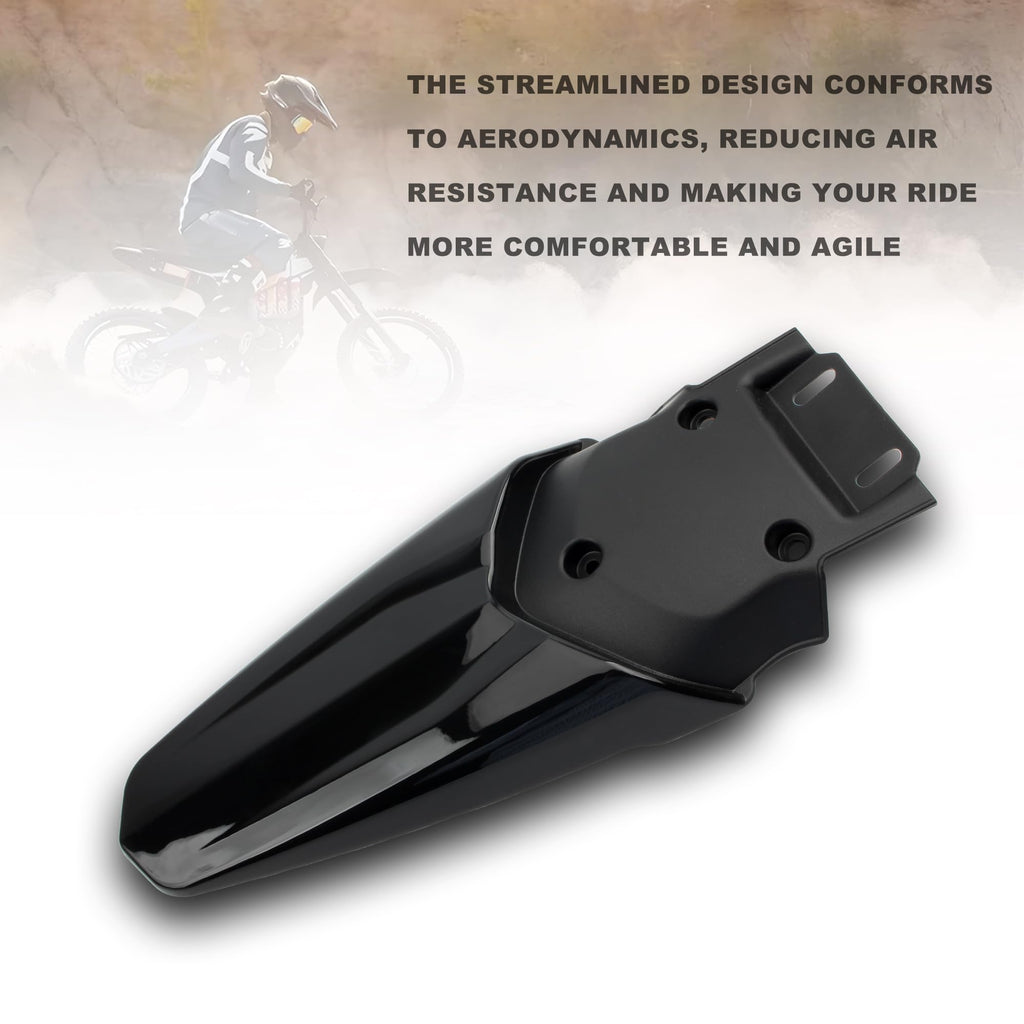 Short Rear Fender Protector,Talaria Rear Mudguard For MX3 MX4 Electric Dirt Bike EBike - Carbon Fiber