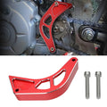 Canitu Red Front Sprocket Cover Guard,Motorcycle Aluminum Chain Guard Sprocket Engine Drive Cover Case Saver Protector Engine Case Protection for Honda CRF110 2013-2024
