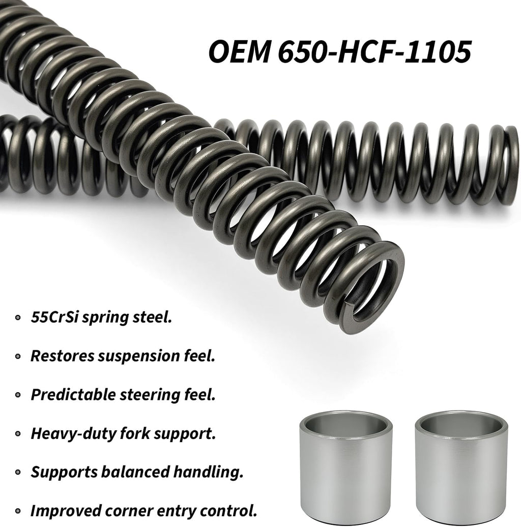 Heavy Duty Front Fork Spring for CRF110 CRF110F 2013-2026 OEM# 650-HCF-1105