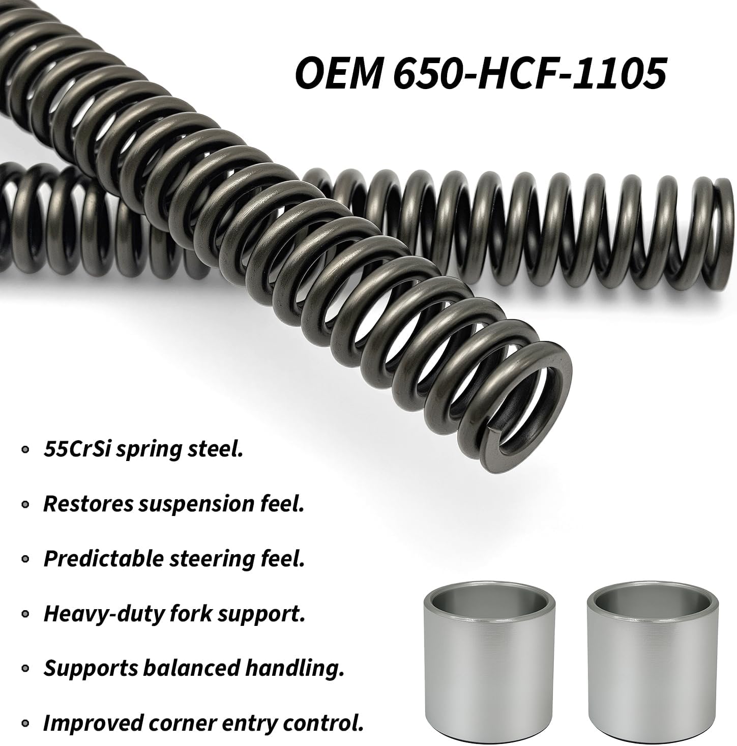 Heavy Duty Front Fork Spring for CRF110 CRF110F 2013-2026 OEM# 650-HCF-1105