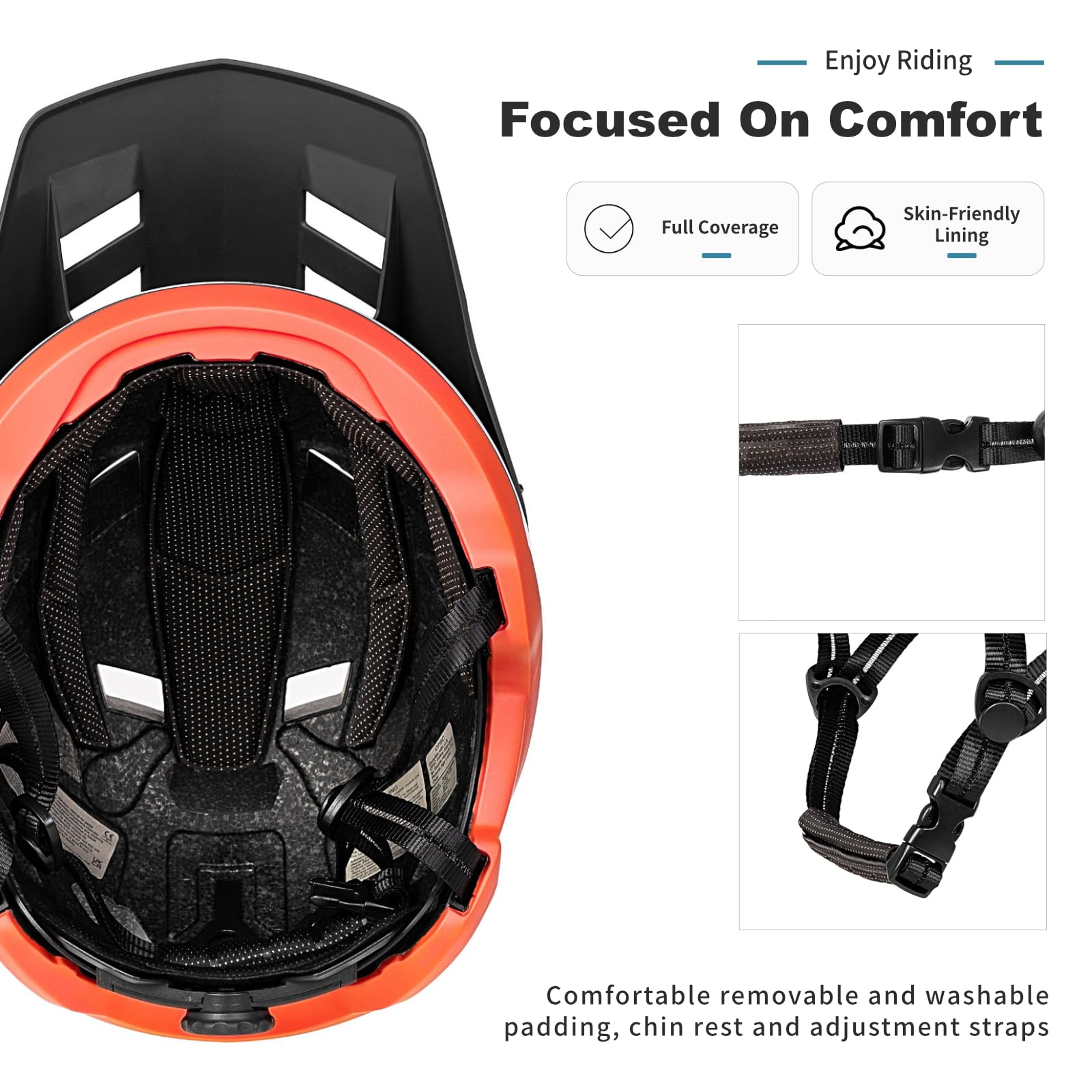 Bike Helmet,Mountain Bike Helmet Helmets for Men Women Adults Youth