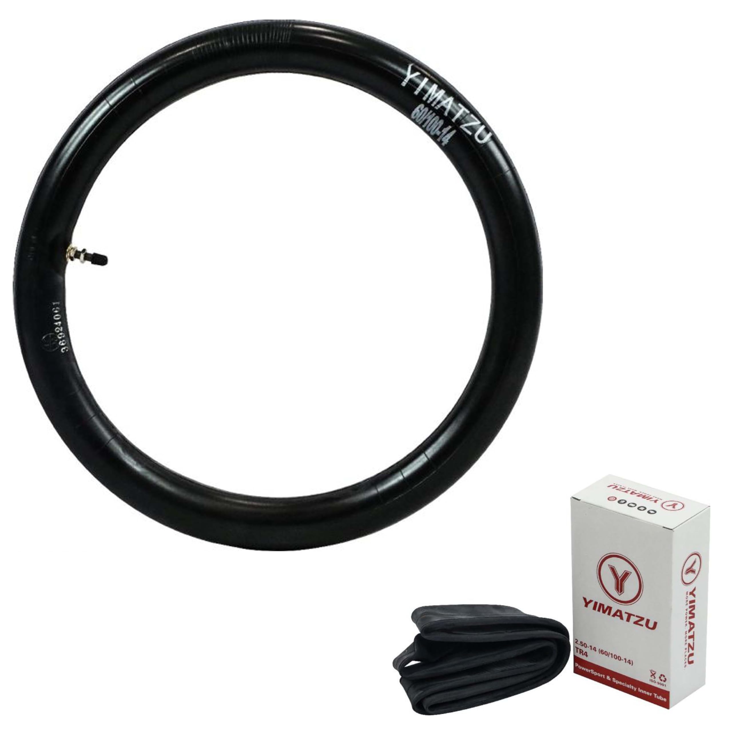 90/100-14 Rear MX Tire and TR4 Tube – 6PR Knobby Tire for MX & Off-Road – Intermediate Terrain – Rear Wheel