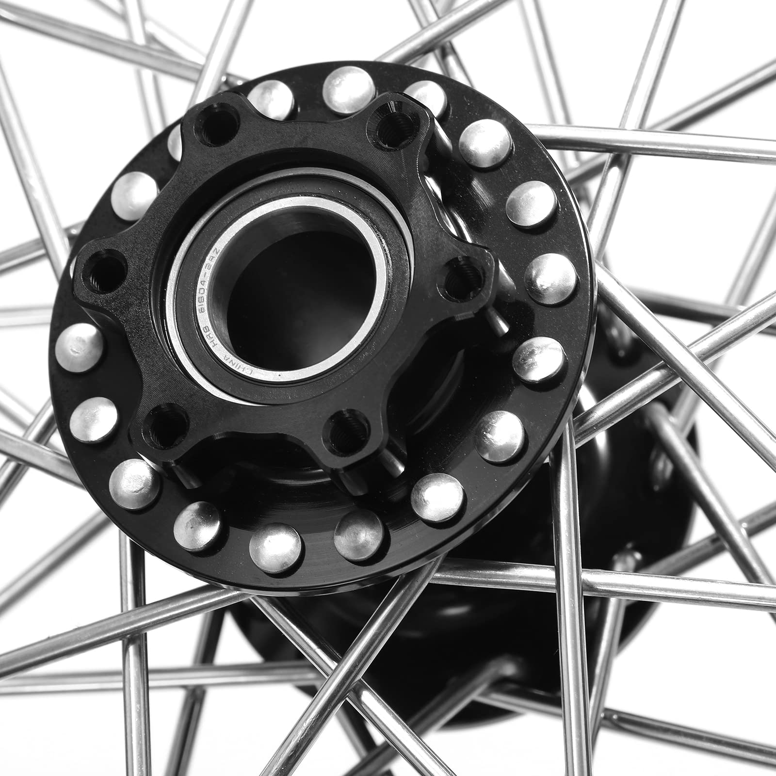 TOFR 17" Front Rear Spoke Wheels Rims Hubs Set for Surron Light Bee LBX Aluminum