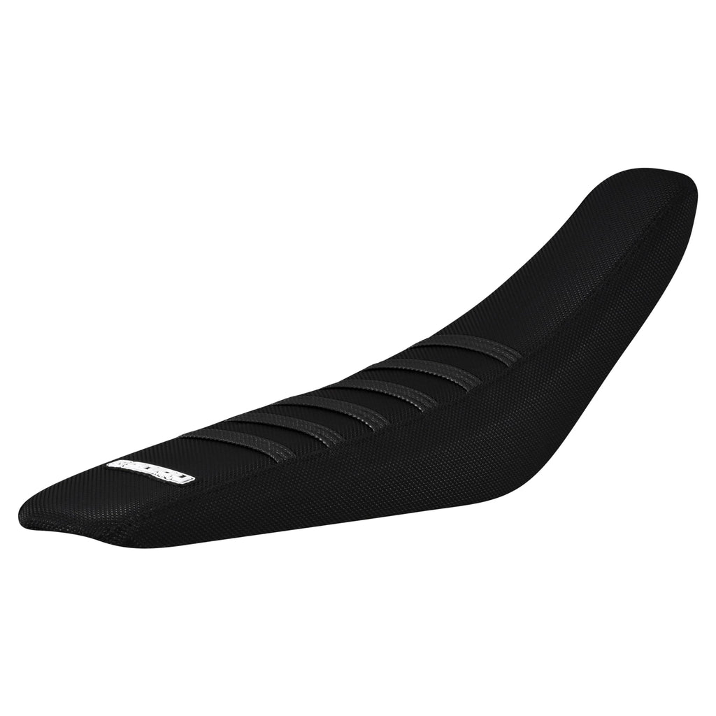 Enjoy Mfg Seat Cover - Compatible with Talaria XXX E-Bike Electric Motorcycle #407 (All Black with Color Ribs) (All Black with Black Ribs)