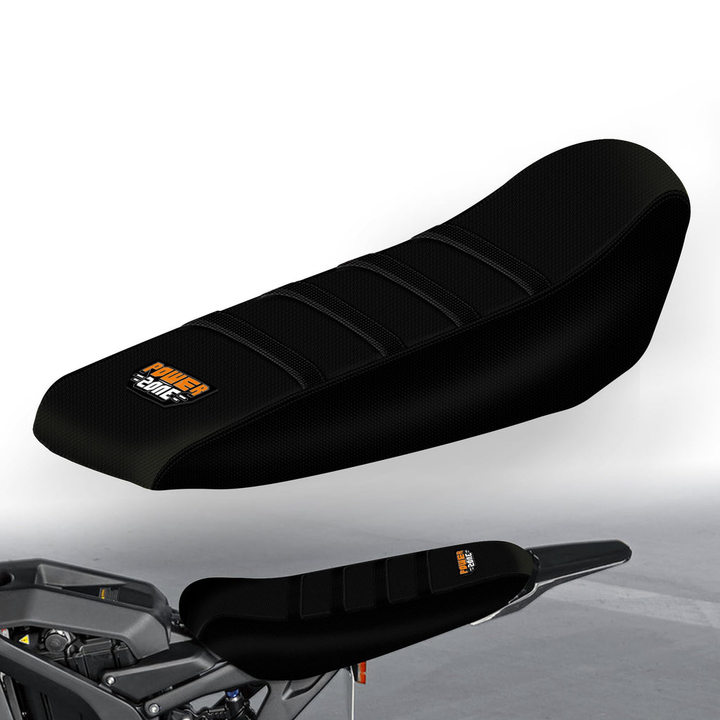 Gripper Dirt Bike Seat Cover for Sur Ron Light Bee X/S, Motorcycle Electric Bike Seat Covers (Black-White)