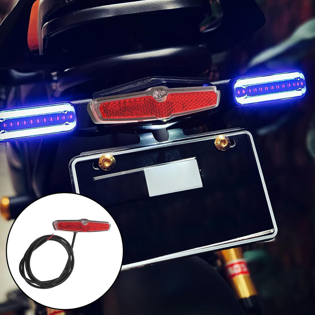 NUOBESTY Waterproof LED Rear Tail Brake Light for Talaria Mx5 Atv Offroad Motorcycle Rear Tail Light