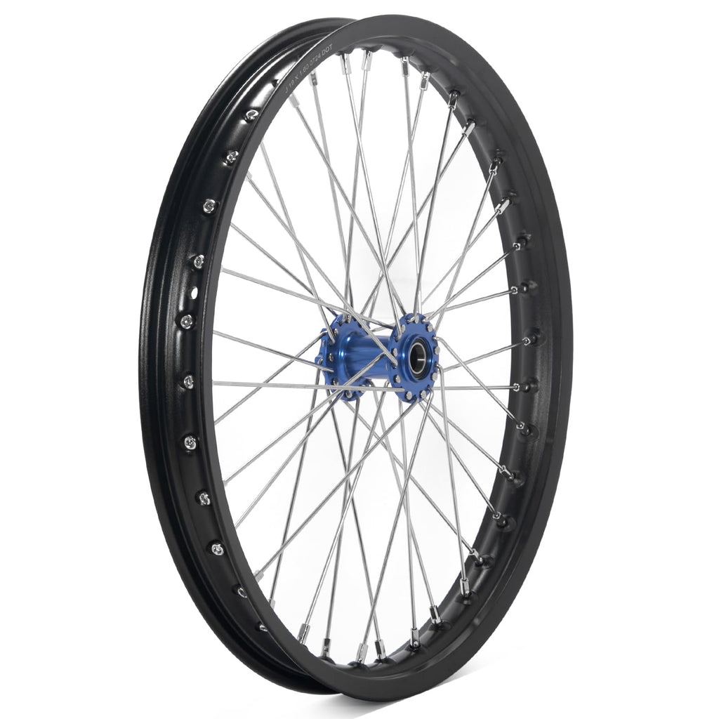 TOFR 17" Front Rear Spoke Wheels Rims Hubs Set for Surron Light Bee LBX Aluminum