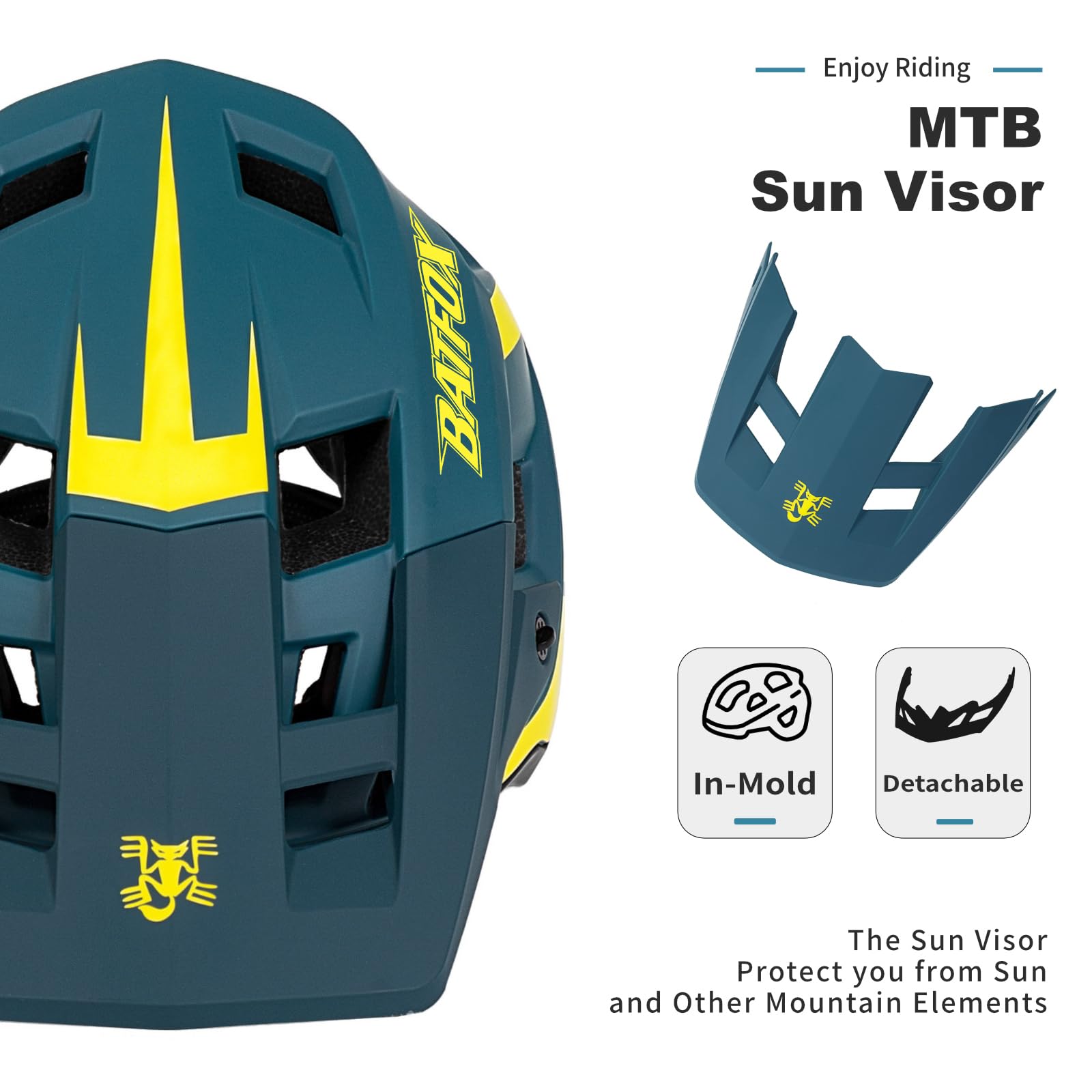 Bike Helmet,Mountain Bike Helmet Helmets for Men Women Adults Youth