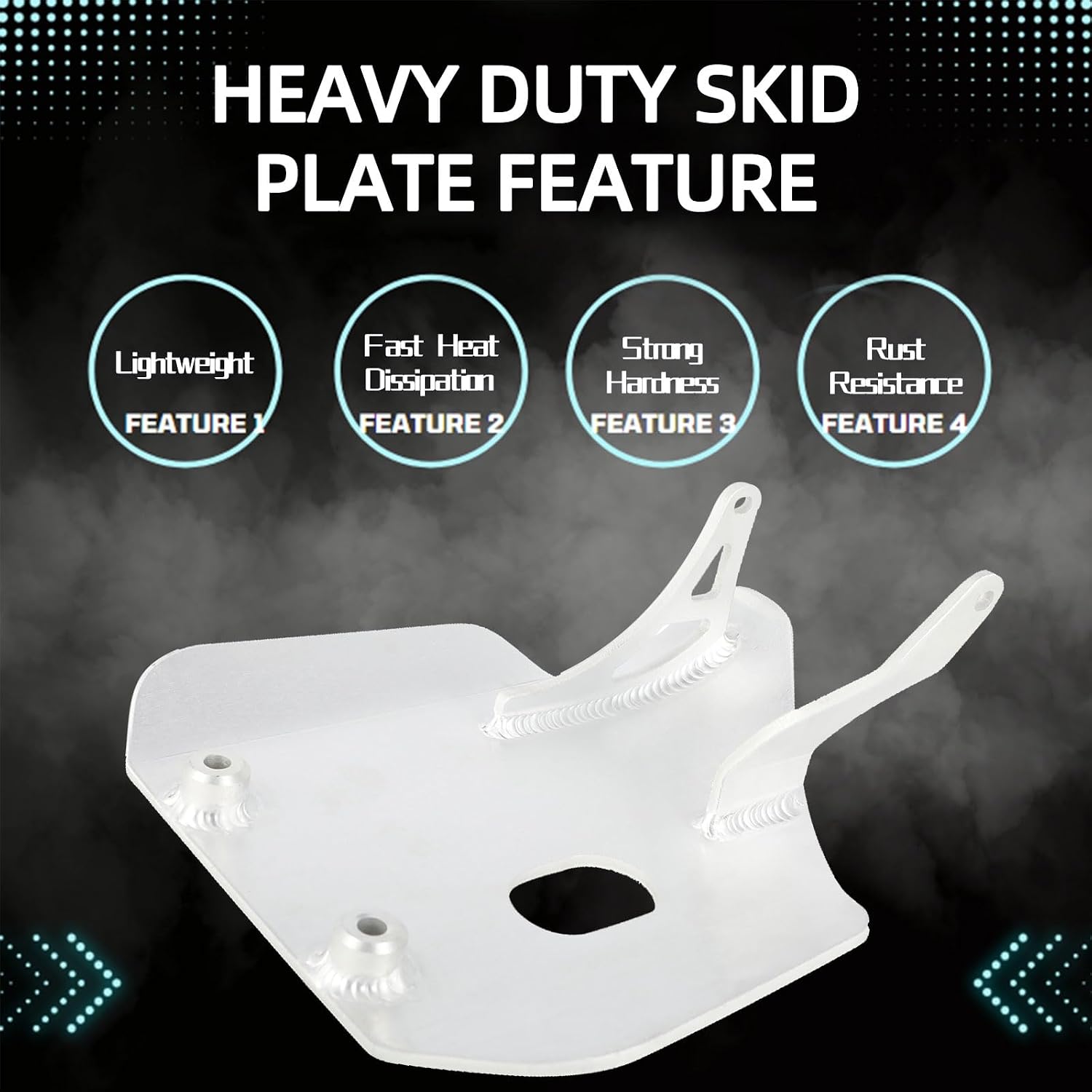 Dirt Pit Bike Skid Plate for CRF 110 CRF110F CRF110 CRF 110F 2013-2024 Motorcycle Engine Skid Plate Guard