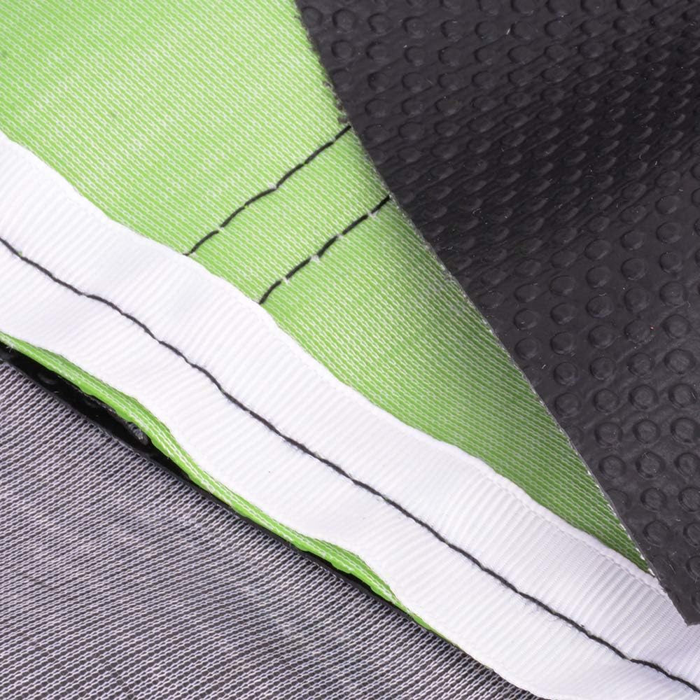 JFG Racing Dirt Bike Seat Cover,Motorcycle Cushion with Non-Slip Rubber Striped for KX65 2000-2024/KLX110 2002-2024 - Green