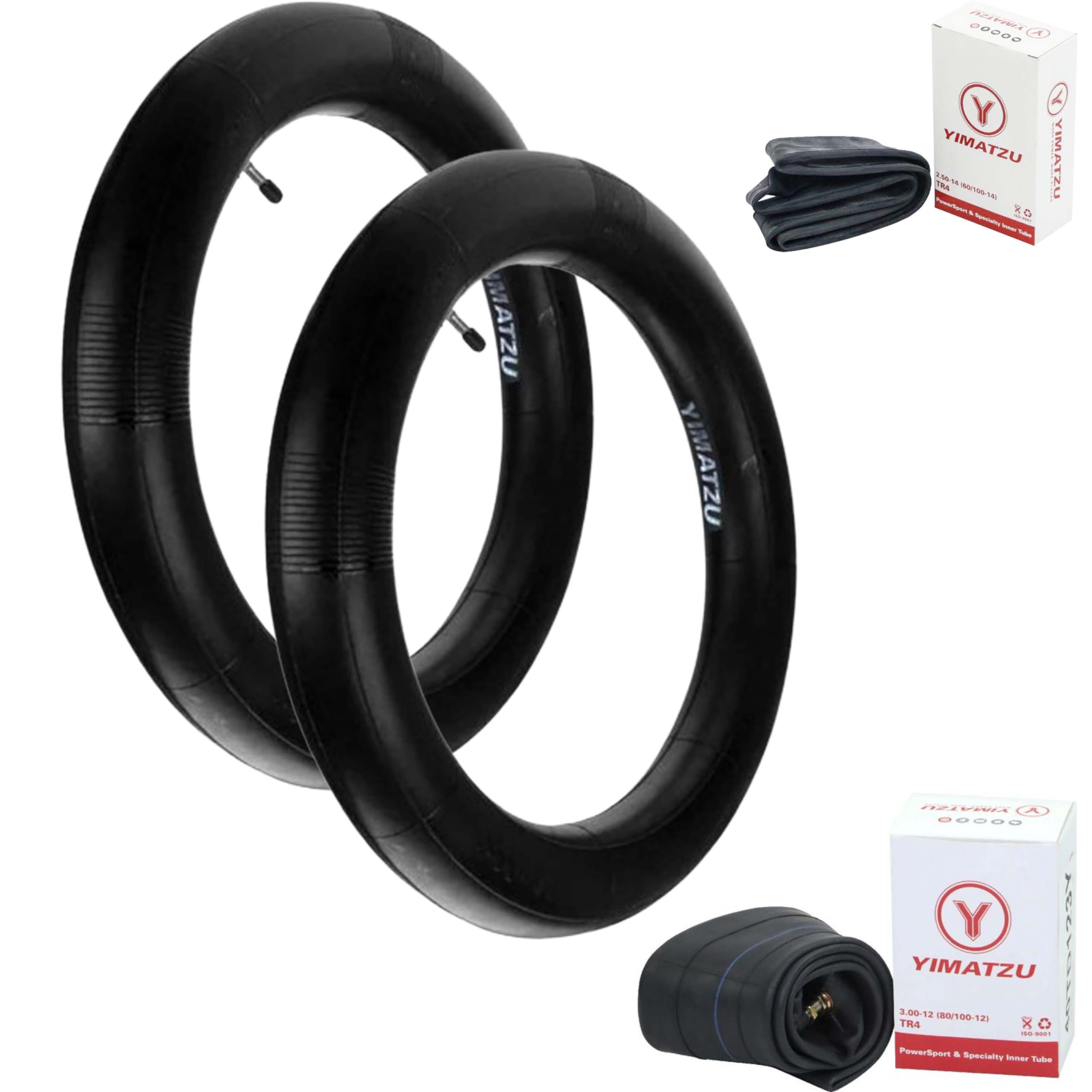 90/100-14 Rear MX Tire and TR4 Tube – 6PR Knobby Tire for MX & Off-Road – Intermediate Terrain – Rear Wheel