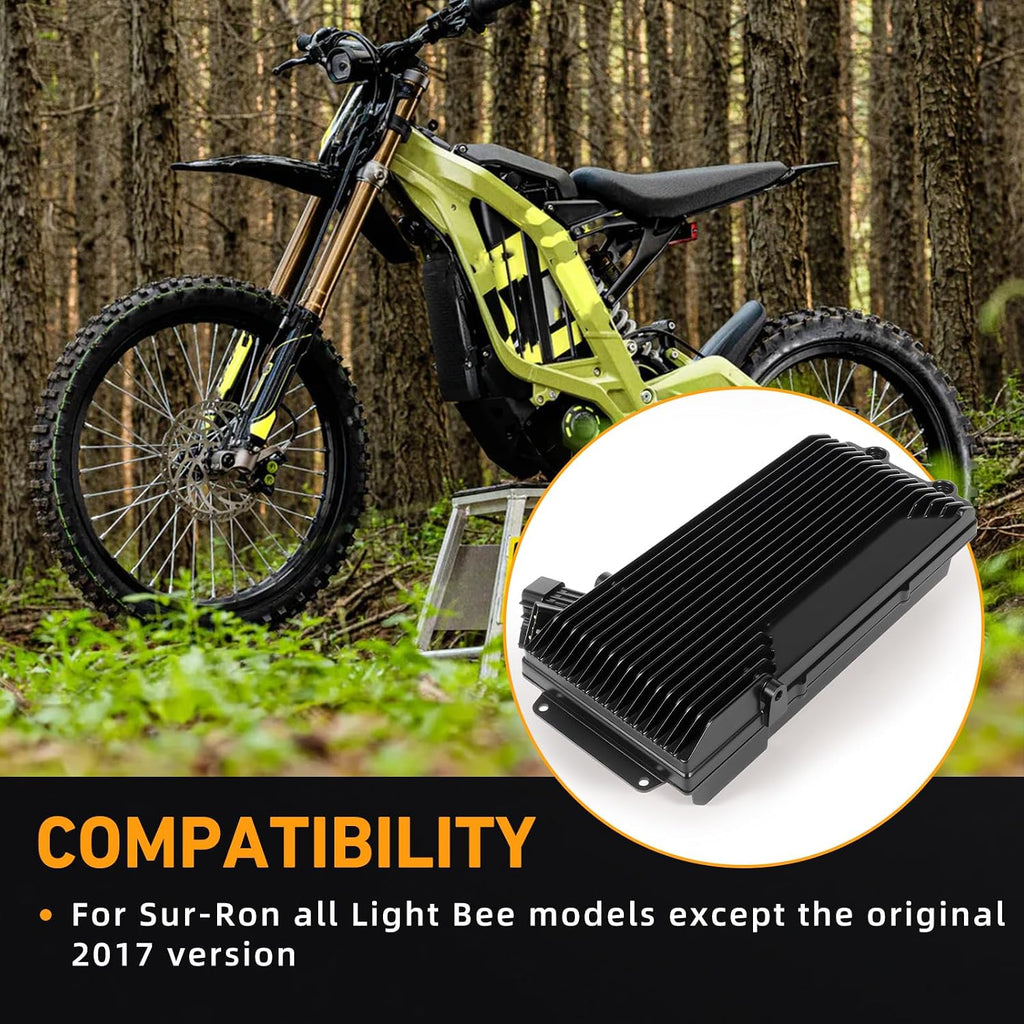 Sine Wave X Controller Compatible with Surron Sur-Ron E-Bike All Light Bee Models Except The Original 2017 Version, Electric Dirt Bike Replacement Part