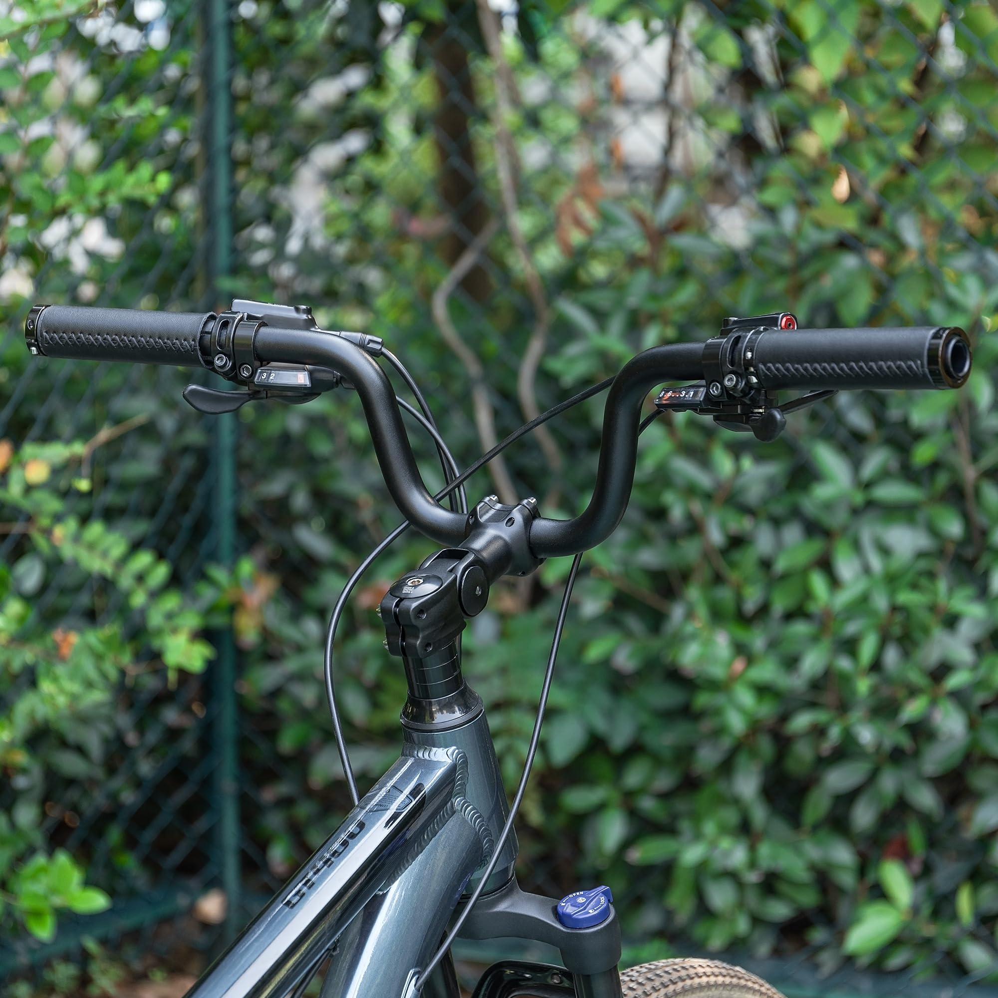 31.8 Bike Handlebar - 25mm, 55mm, 70mm, 90mm,120mm Riser Handlebar - 780mm Aluminium Alloy Mountain Bike Bicycle Handlebars (31.8-120mm Rise)