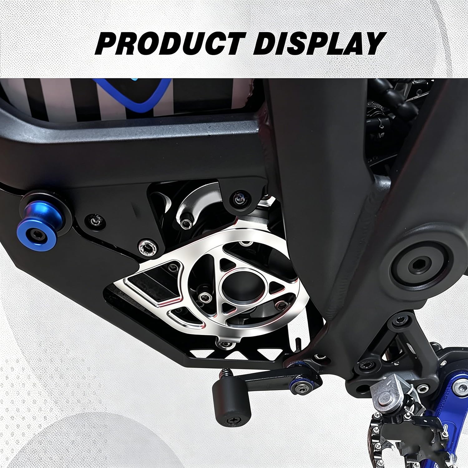 CHANGCHENG Engine Case Saver Talaria Engine Cover Aluminum for Talaria Sting MX3 MX4 MX5 Electric Dirt Bike Black