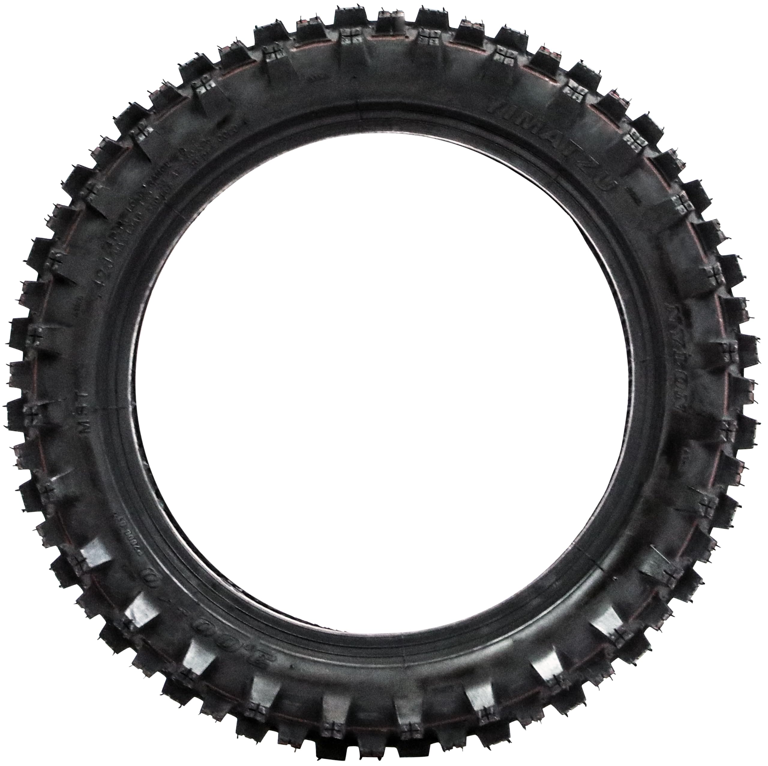 90/100-14 Rear MX Tire and TR4 Tube – 6PR Knobby Tire for MX & Off-Road – Intermediate Terrain – Rear Wheel