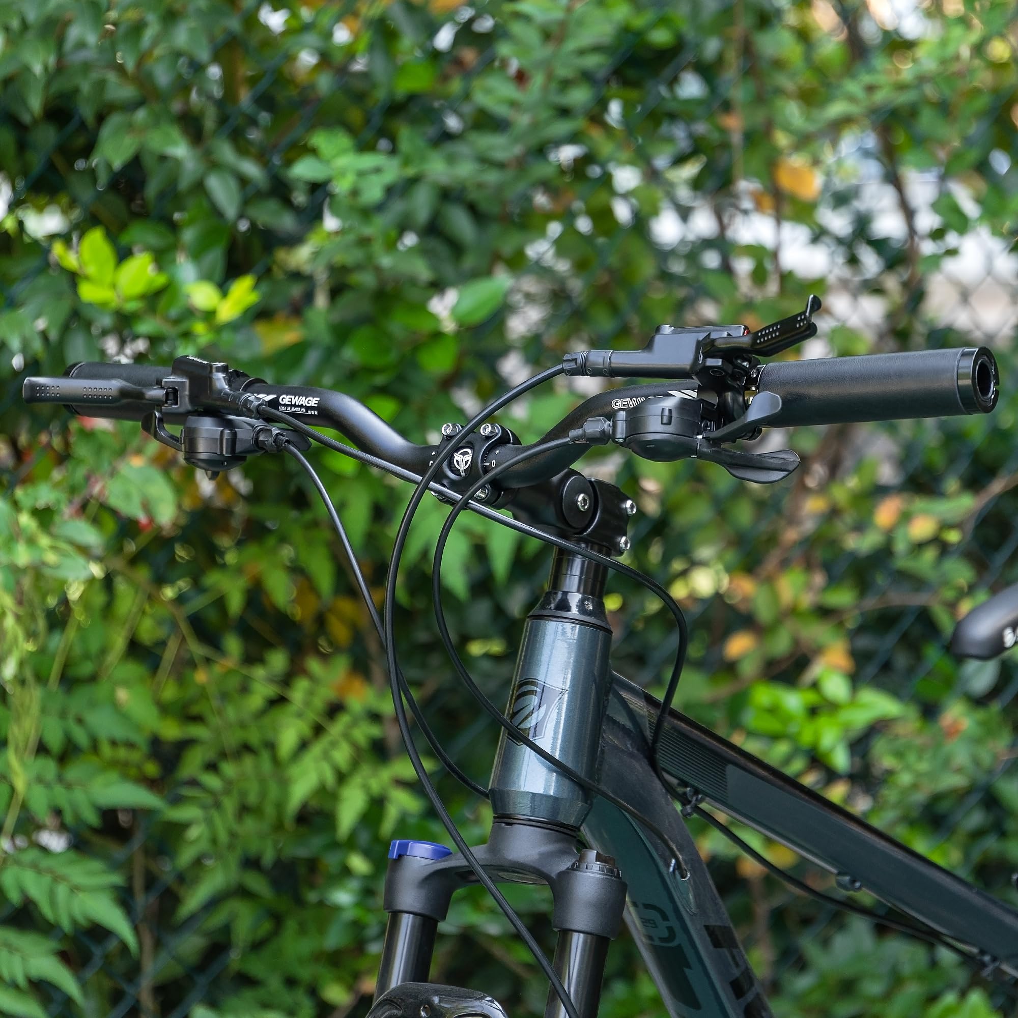 31.8 Bike Handlebar - 25mm, 55mm, 70mm, 90mm,120mm Riser Handlebar - 780mm Aluminium Alloy Mountain Bike Bicycle Handlebars (31.8-120mm Rise)