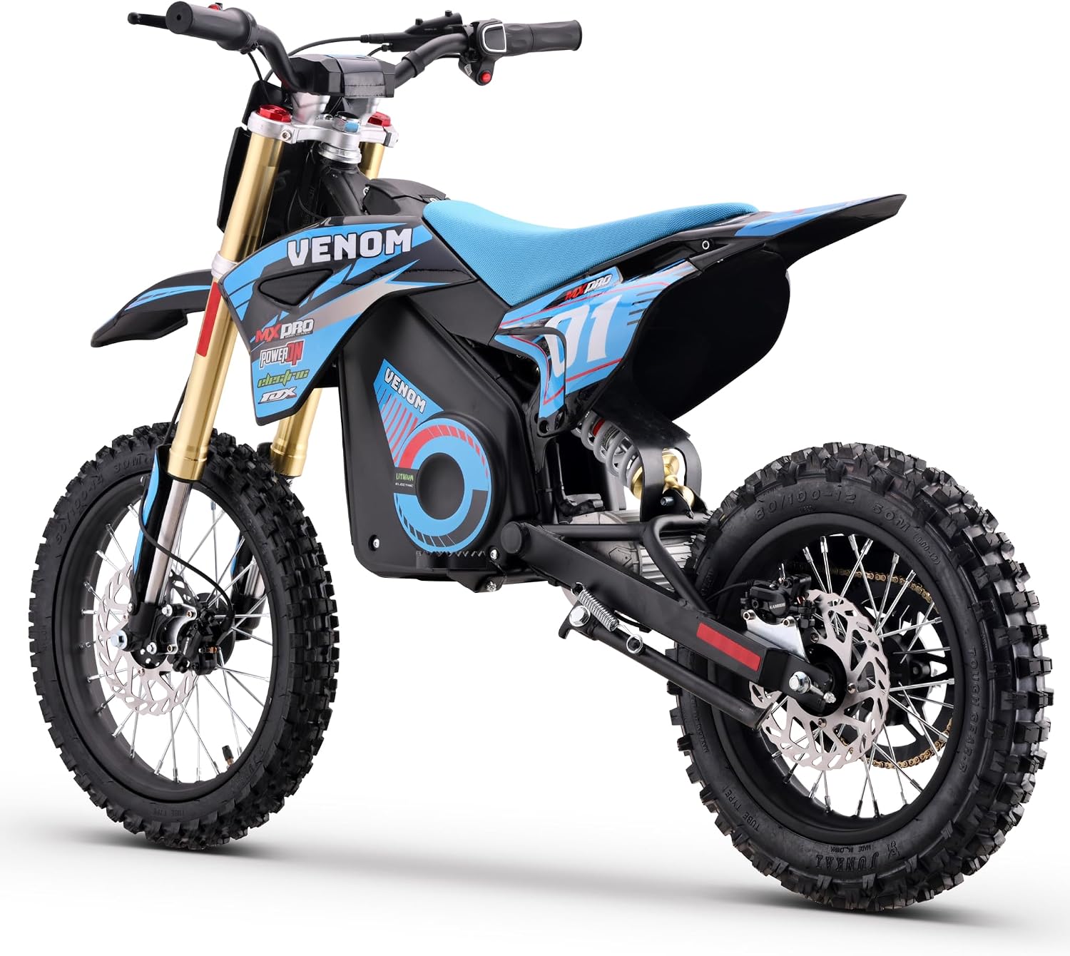 Venom 1600W Electric Dirt Bike | 48V Lithium Battery | Fully Automatic | Off-Road Ride for Teens & Adults | Venom Motorsports Canada