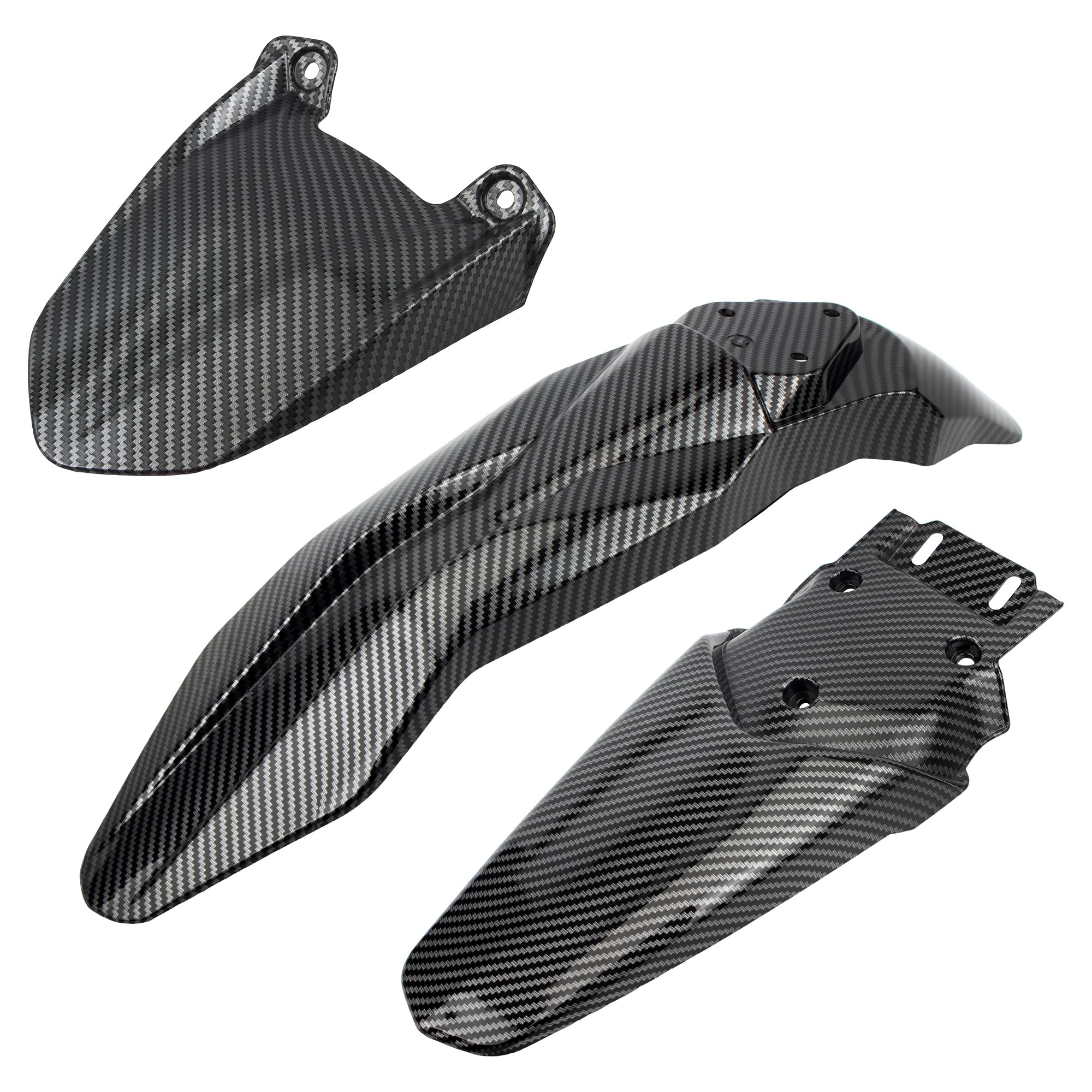 Short Rear Fender Protector,Talaria Rear Mudguard For MX3 MX4 Electric Dirt Bike EBike - Carbon Fiber