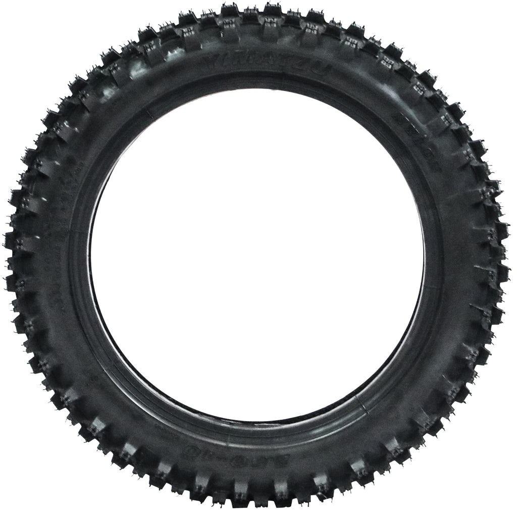 90/100-14 Rear MX Tire and TR4 Tube – 6PR Knobby Tire for MX & Off-Road – Intermediate Terrain – Rear Wheel