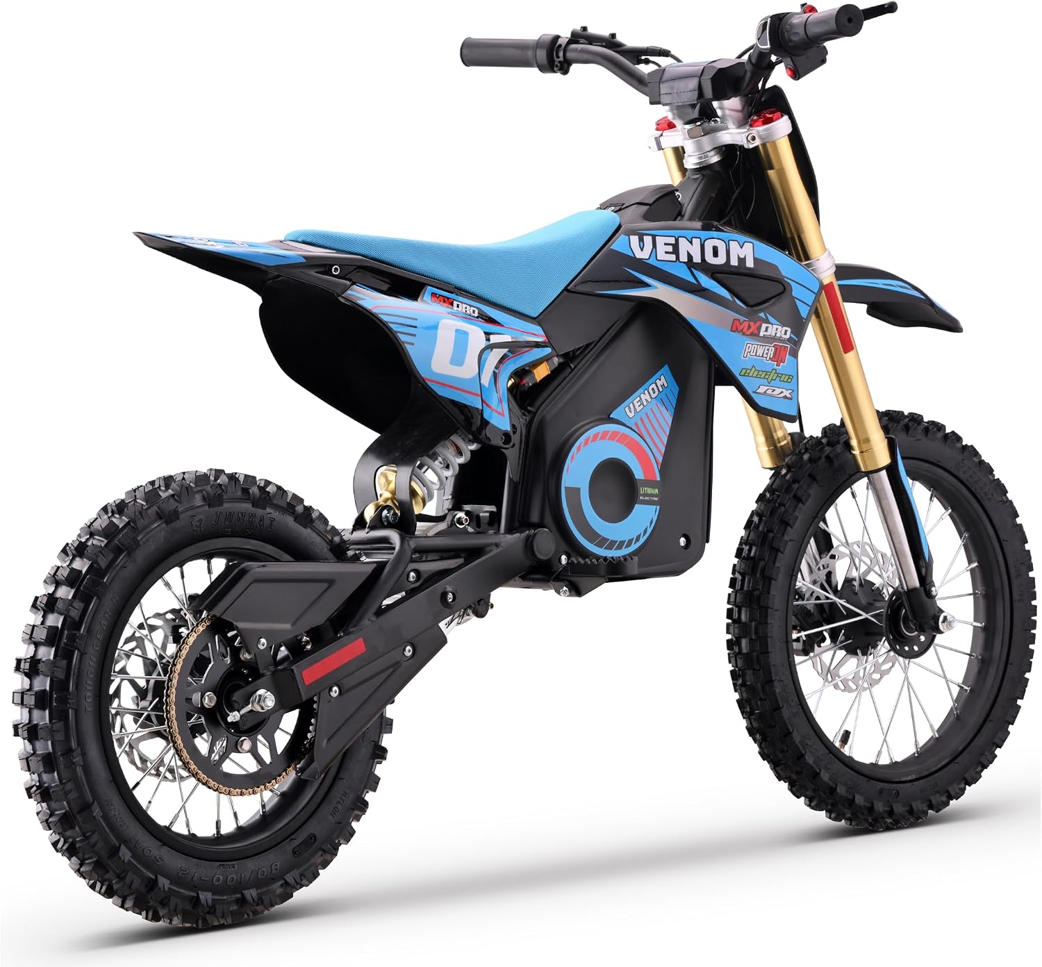 Venom 1600W Electric Dirt Bike | 48V Lithium Battery | Fully Automatic | Off-Road Ride for Teens & Adults | Venom Motorsports Canada