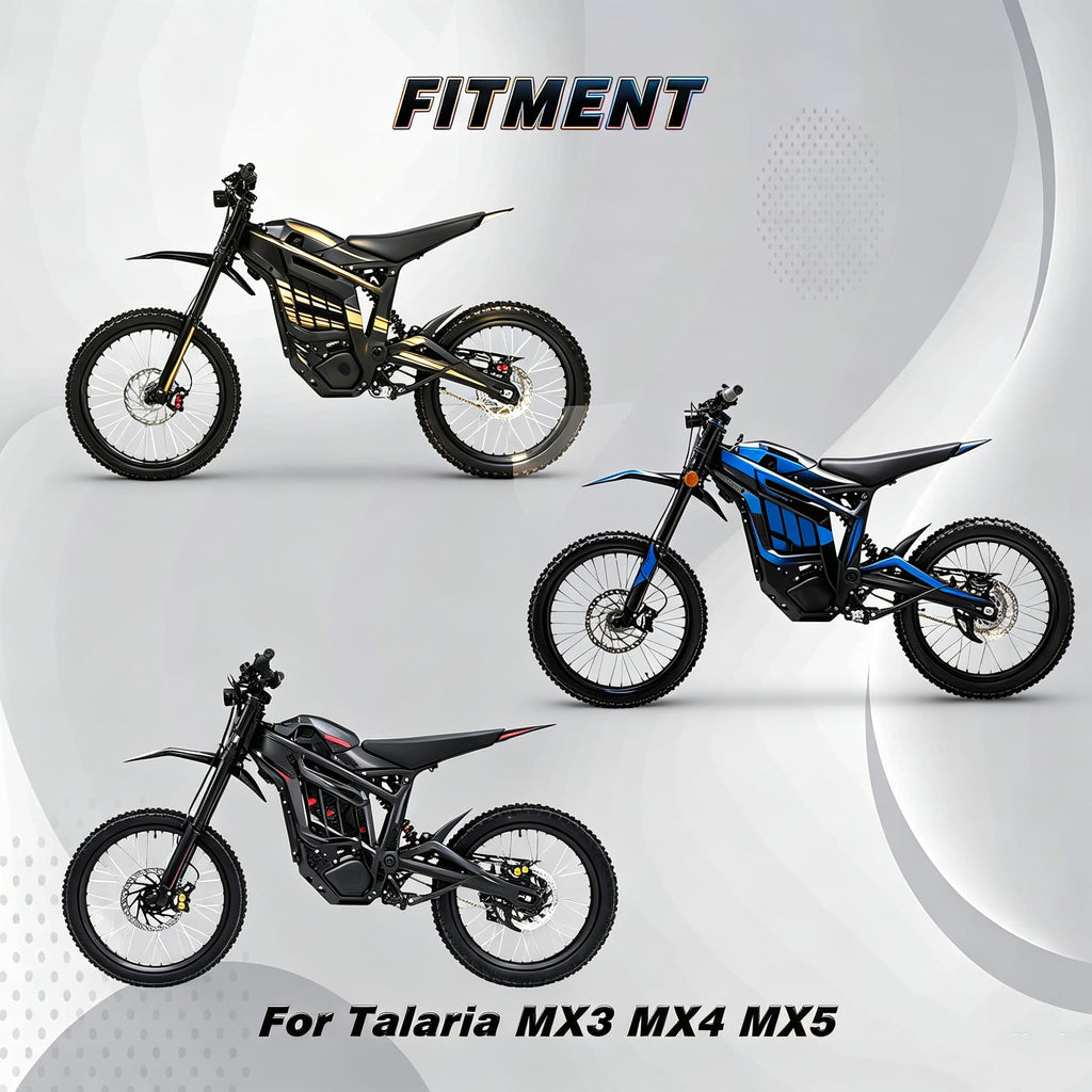 CHANGCHENG Engine Case Saver Talaria Engine Cover Aluminum for Talaria Sting MX3 MX4 MX5 Electric Dirt Bike Black