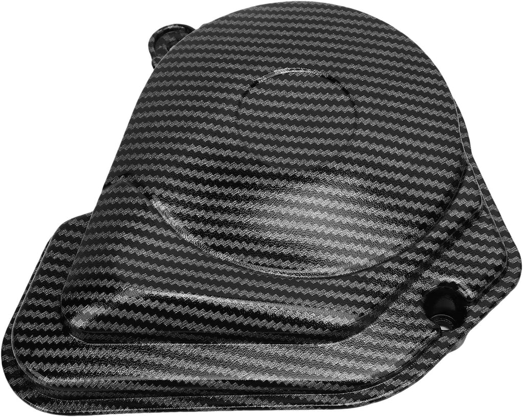 Acouto Motorcycle Engine Clutch Cover, ABS Carbon Fiber Style Engine Protective Cover, Heat Proof Impact Guard 3 in 1 for Talaria Sting X3 MX3 MX4 MX5 Trail Street Riders