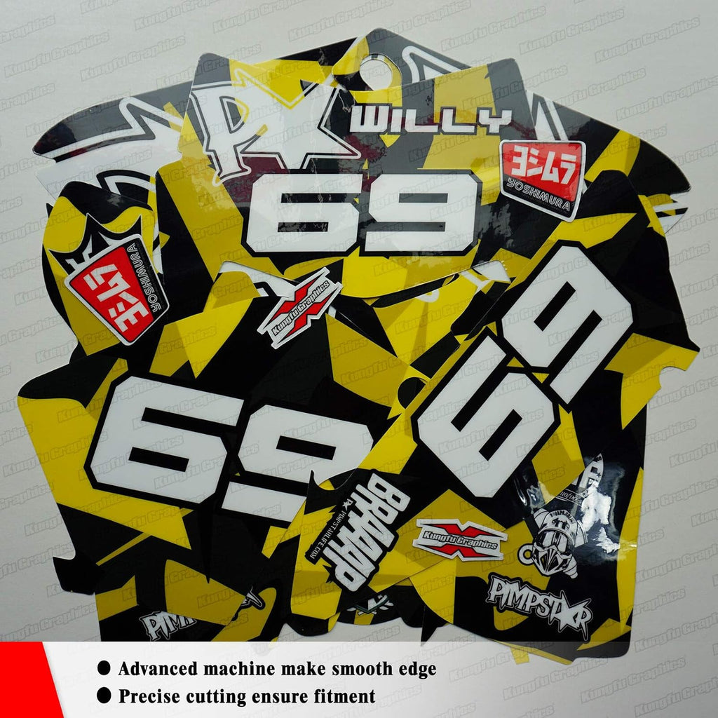 Personnalisée en Vinyle Graphique Kit pour Sur-Ron Light Bee X with DNM Fork 2017-2024 Off-road Motorcycle Dirt Bike, SRX17N022-KO