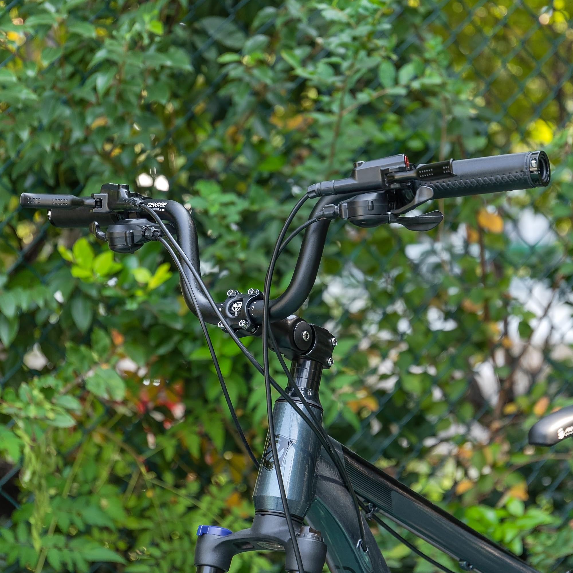 31.8 Bike Handlebar - 25mm, 55mm, 70mm, 90mm,120mm Riser Handlebar - 780mm Aluminium Alloy Mountain Bike Bicycle Handlebars (31.8-120mm Rise)